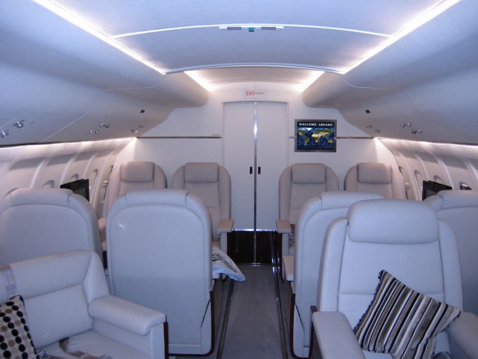 cabina Avro RJ70 VIP